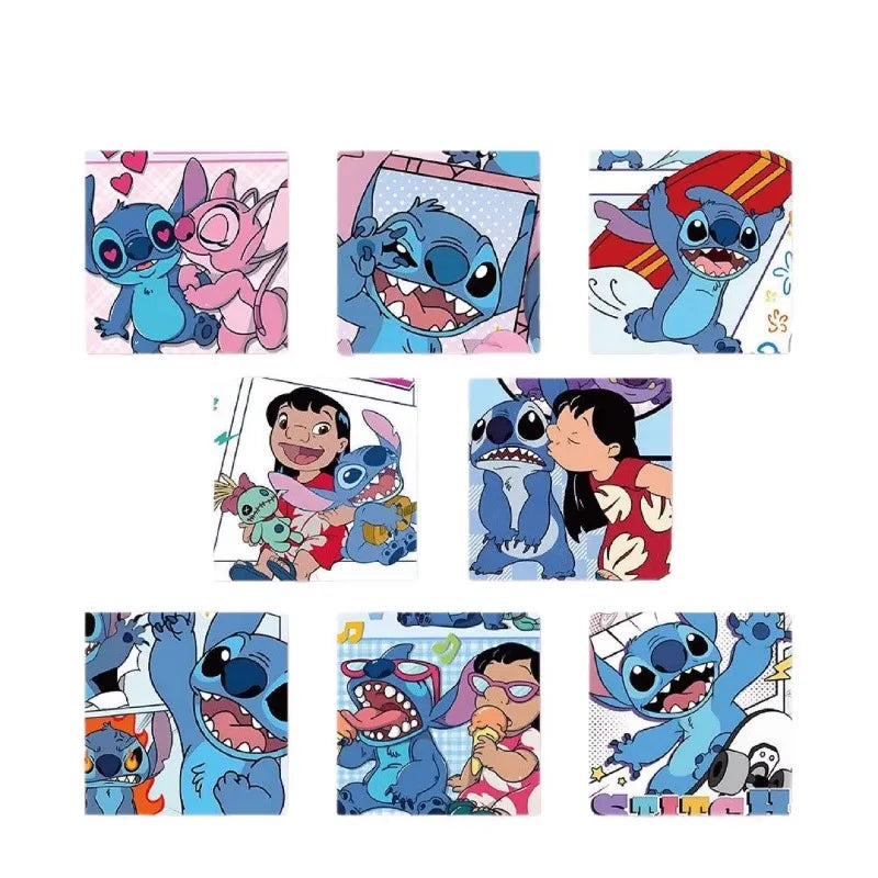 500PCS/Roll New Stitch Stickers Kids Cartoon Birthday Candy Bag Decorative Sealing Sticker Cute Anime Lilo & Stitch Stickers