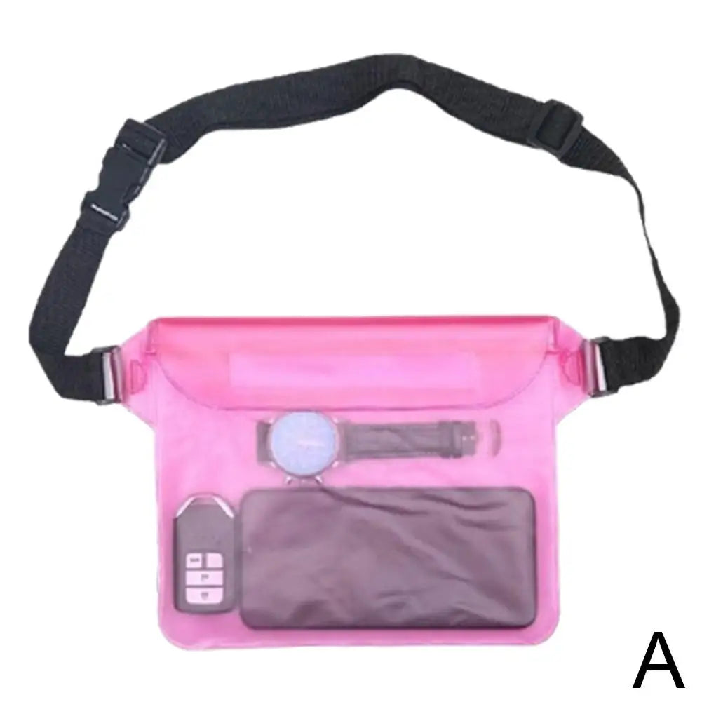 Waterproof Swimming Bag Sealing Drift Diving Waist Pack Skiing Underwater Phone Case Cover Dry Shoulder Bag For Beach Boat Sport