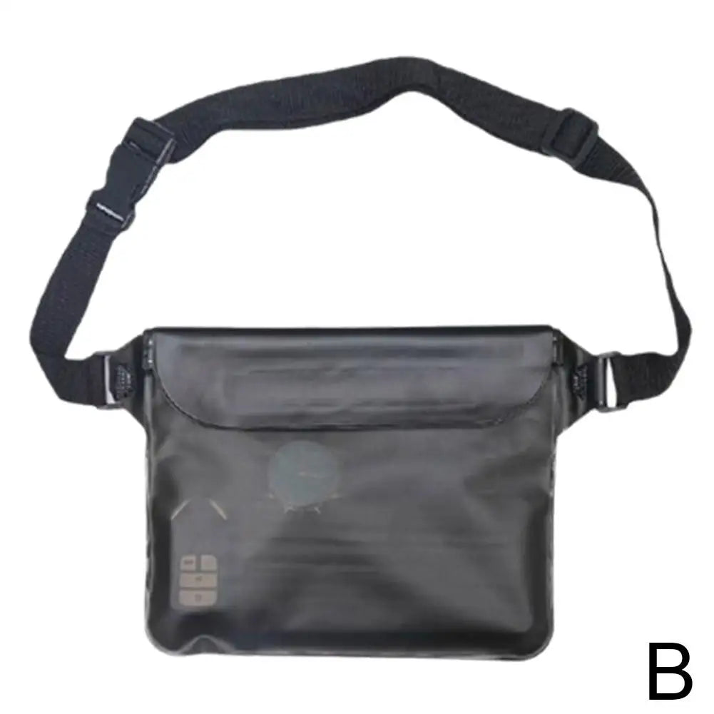 Waterproof Swimming Bag Sealing Drift Diving Waist Pack Skiing Underwater Phone Case Cover Dry Shoulder Bag For Beach Boat Sport
