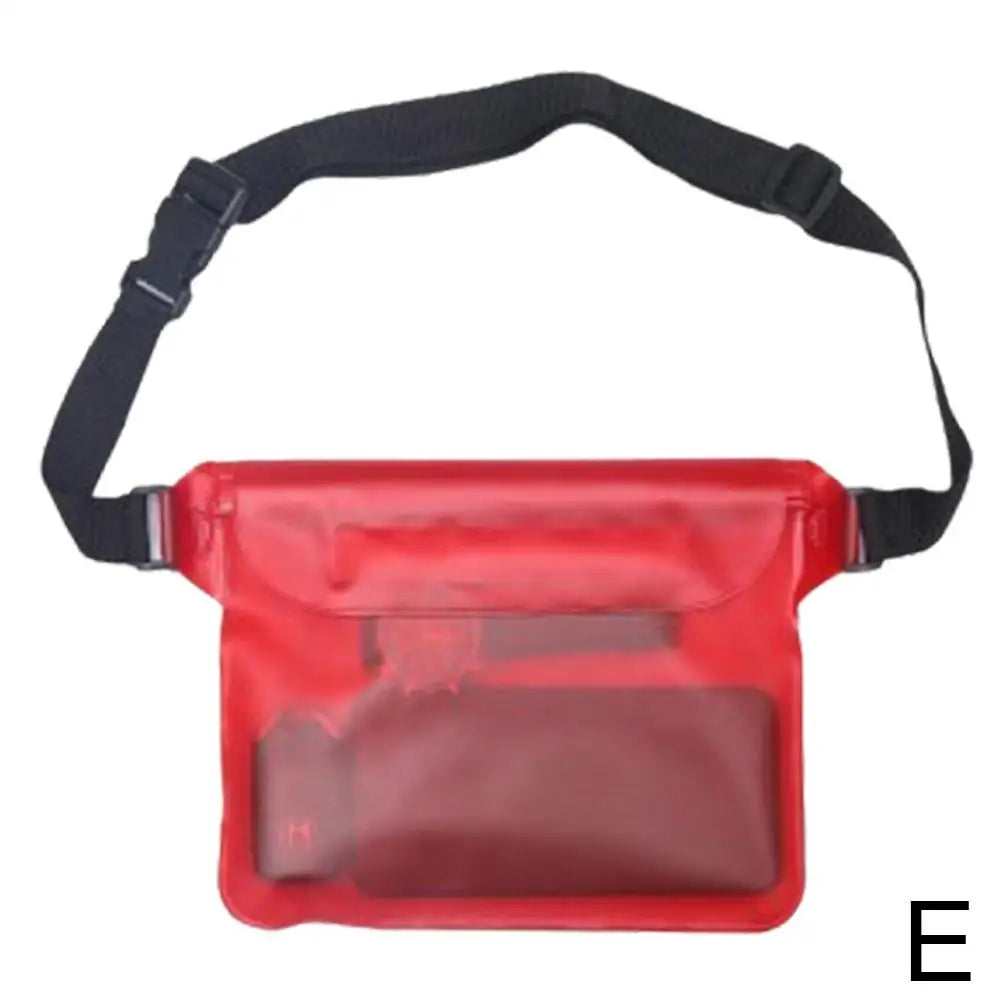 Waterproof Swimming Bag Sealing Drift Diving Waist Pack Skiing Underwater Phone Case Cover Dry Shoulder Bag For Beach Boat Sport
