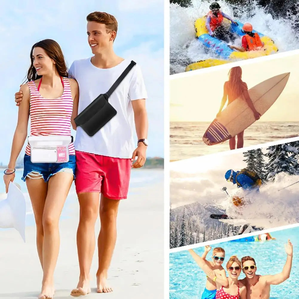 Waterproof Swimming Bag Sealing Drift Diving Waist Pack Skiing Underwater Phone Case Cover Dry Shoulder Bag For Beach Boat Sport