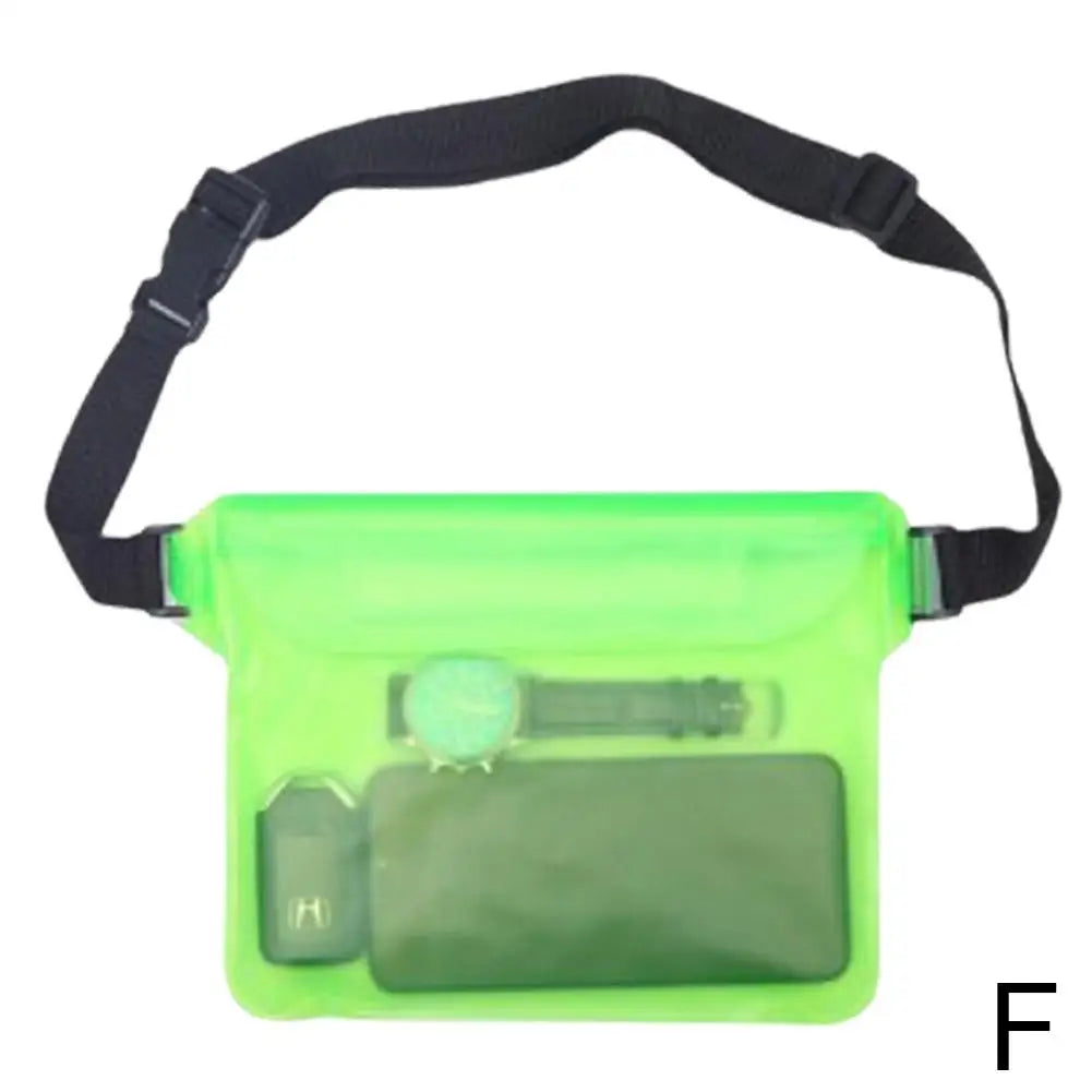 Waterproof Swimming Bag Sealing Drift Diving Waist Pack Skiing Underwater Phone Case Cover Dry Shoulder Bag For Beach Boat Sport