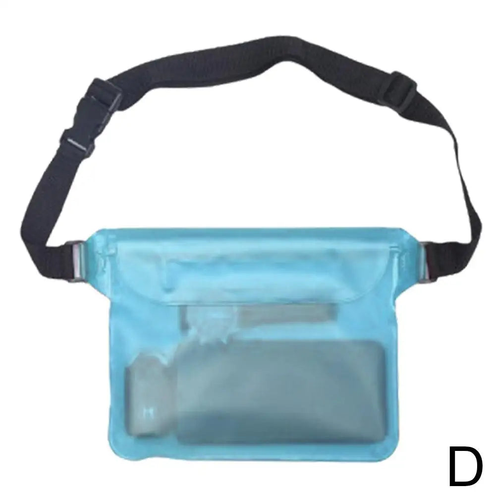 Waterproof Swimming Bag Sealing Drift Diving Waist Pack Skiing Underwater Phone Case Cover Dry Shoulder Bag For Beach Boat Sport